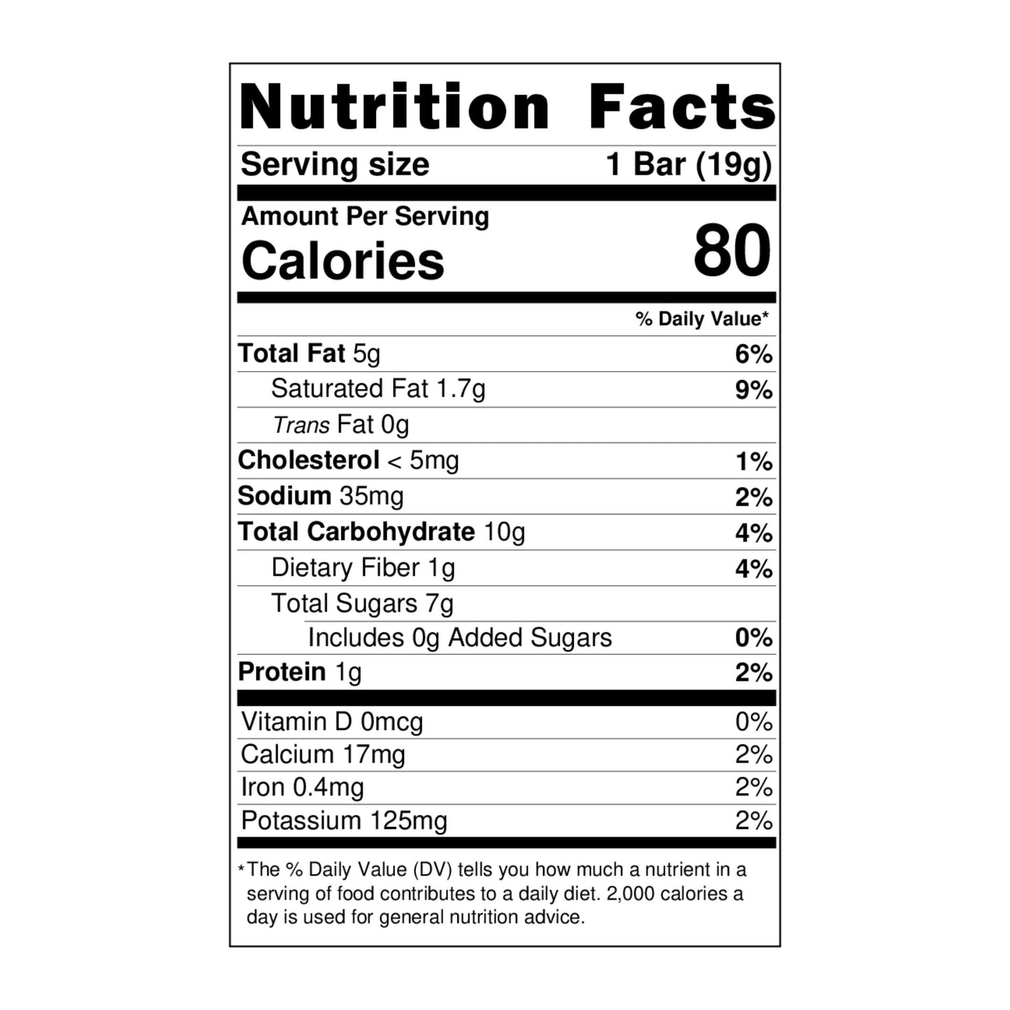 Nature's Candy Bar ORIGINAL (12-Mini Bar Pack) Halloween Edition