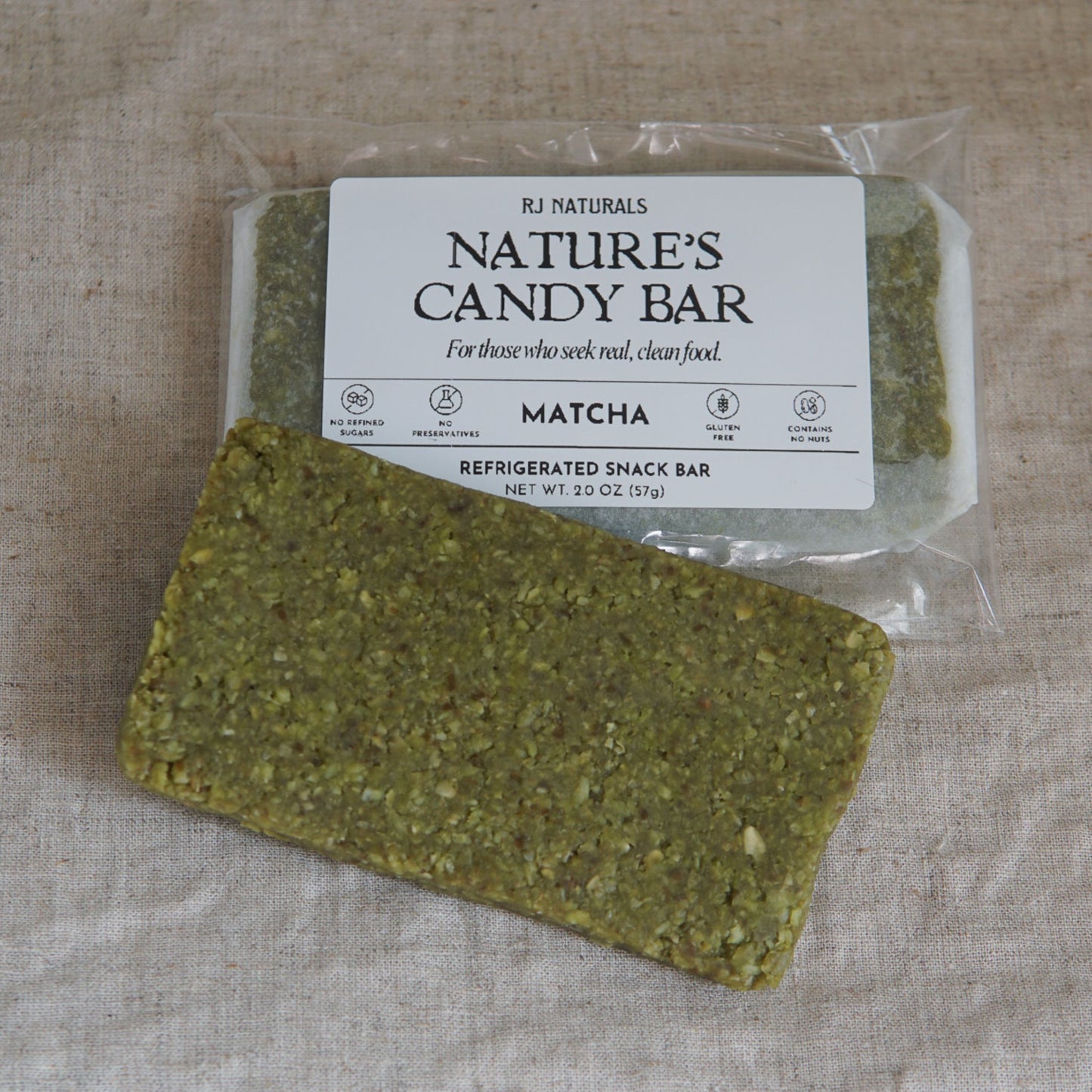 Nature's Candy Bar MATCHA (10-Pack)