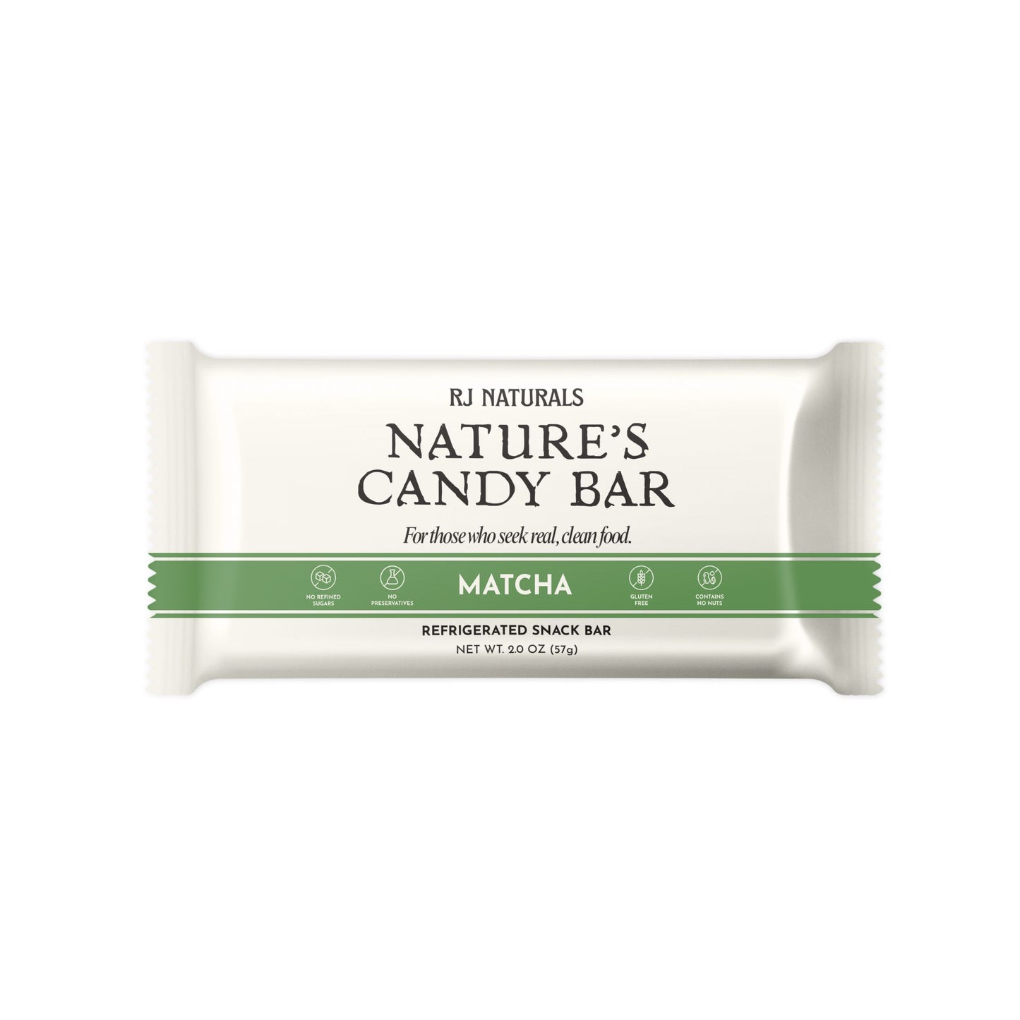 Nature's Candy Bar MATCHA (10-Pack)