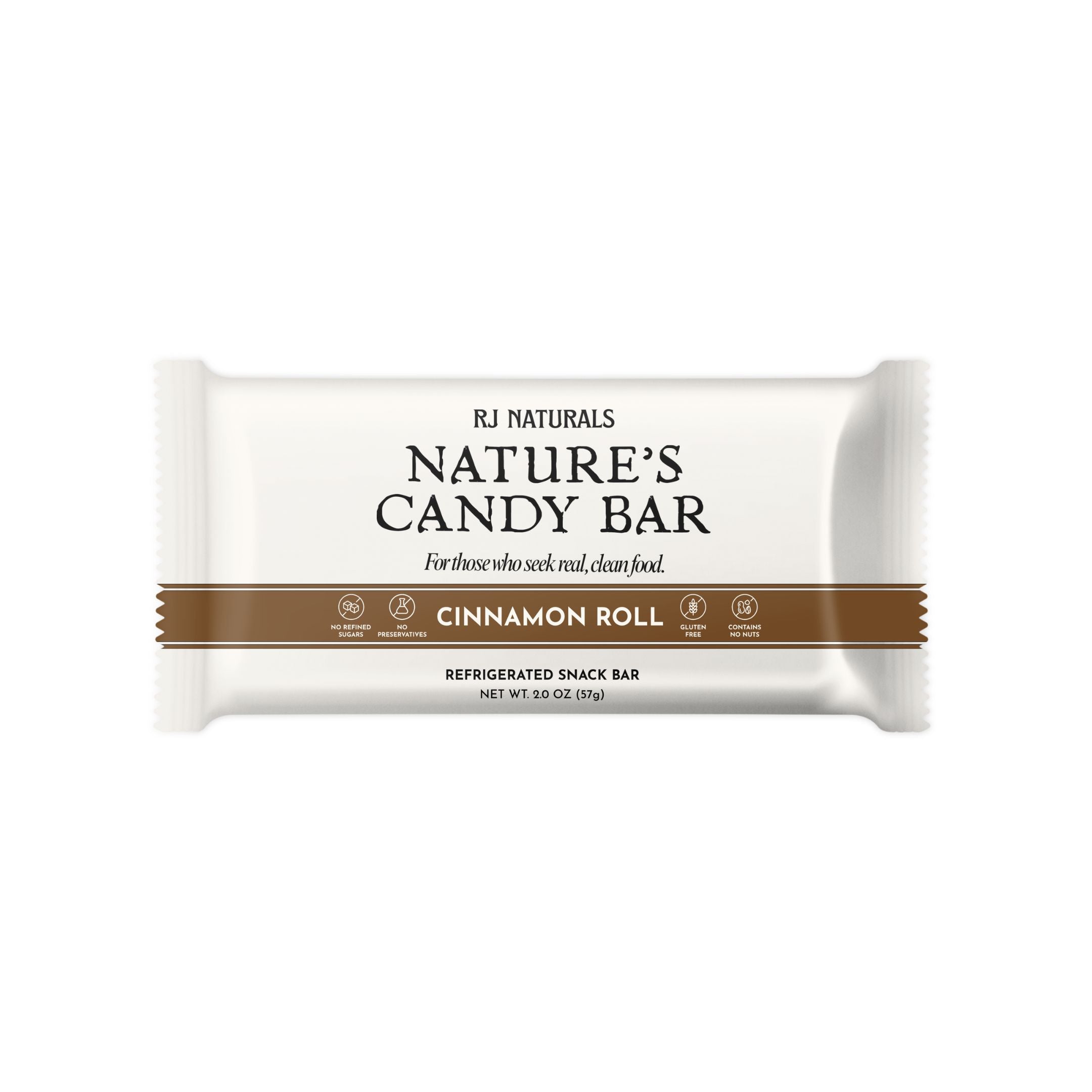 Nature's Candy Bar CINNAMON ROLL (10-Pack) – RJ NATURALS
