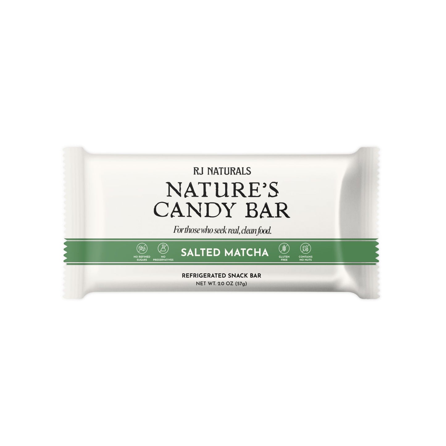 Nature's Candy Bar SALTED MATCHA (10-Pack)