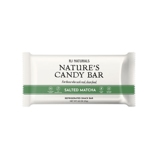 Nature's Candy Bar SALTED MATCHA (10-Pack)