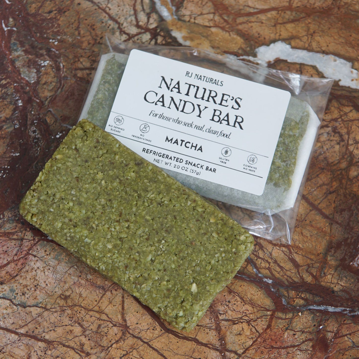 Nature's Candy Bar MATCHA (10-Pack)