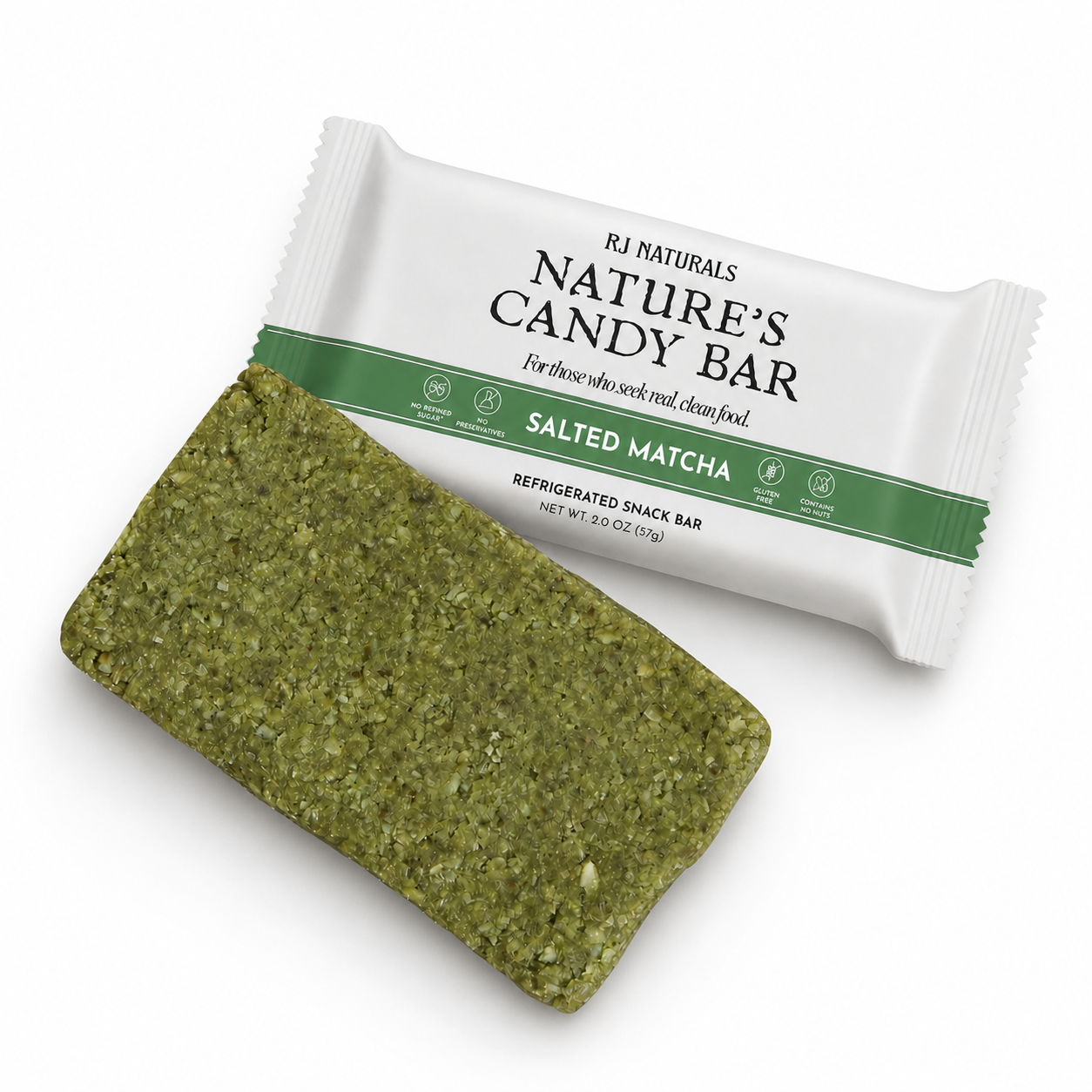 Nature's Candy Bar SALTED MATCHA (10-Pack)